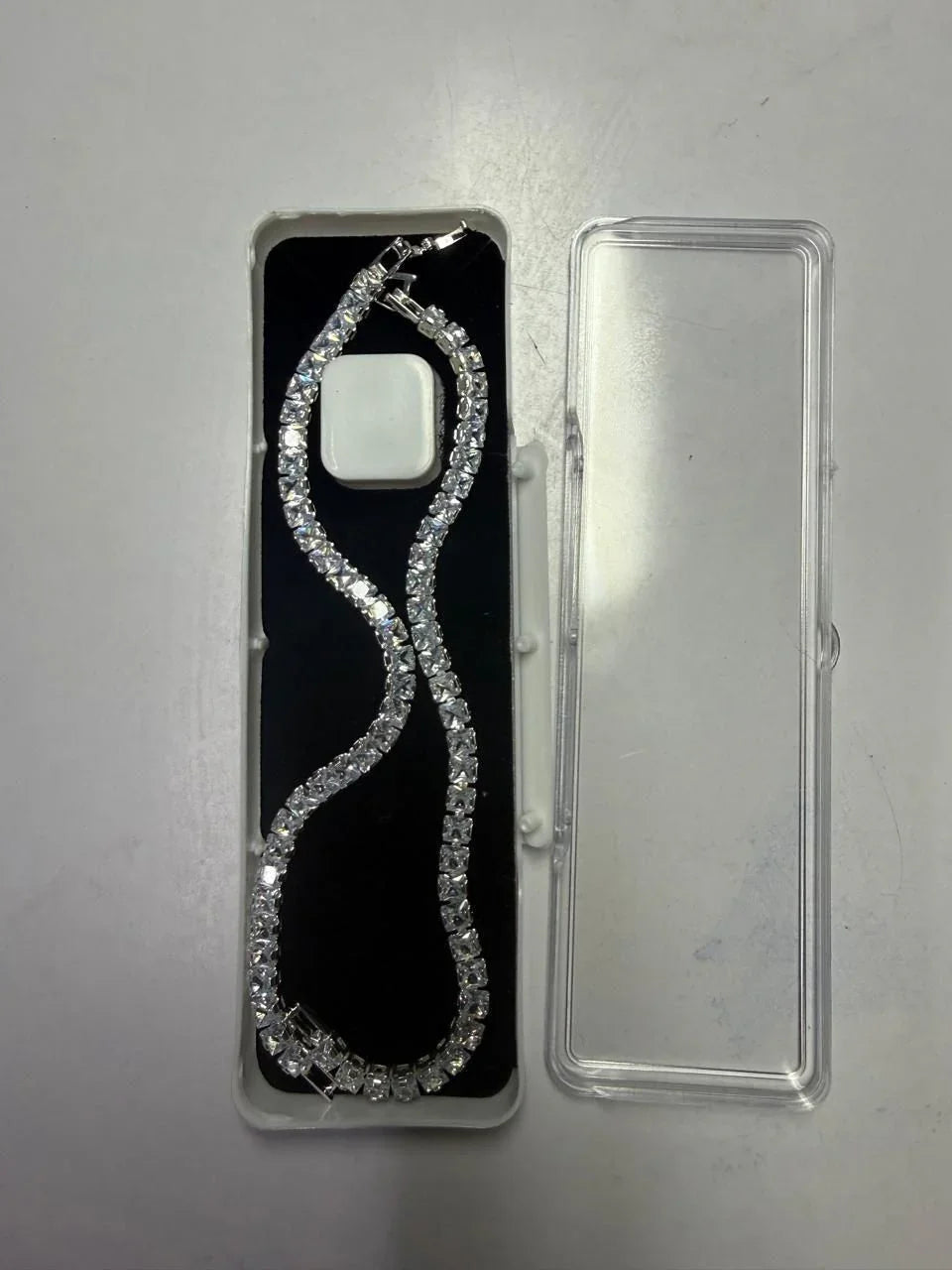 Emerald Diamond Tennis Bracelet Pack of 2